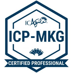 ICP-MKG Certified Professional badge